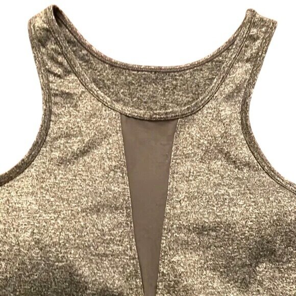 C&C California Heather Gray Racerback XS Sports Bra‎ - Picture 2 of 5
